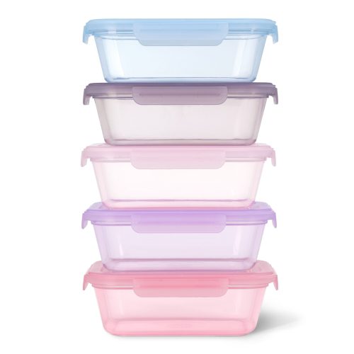 Snap & Nest Meal Prep Containers. Set of 5